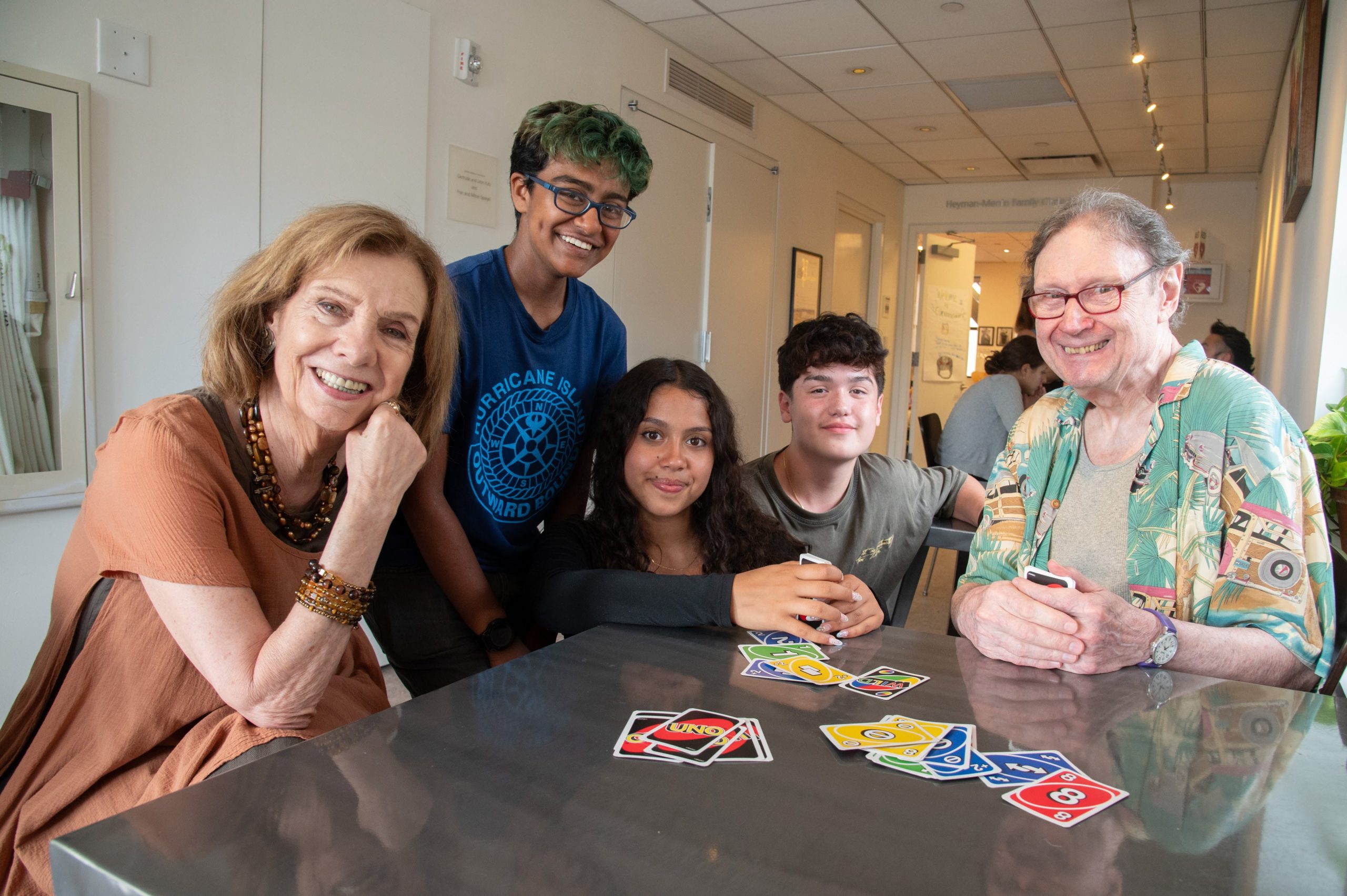 Intergenerational programming bring joy and connection to older adults and teens alike.