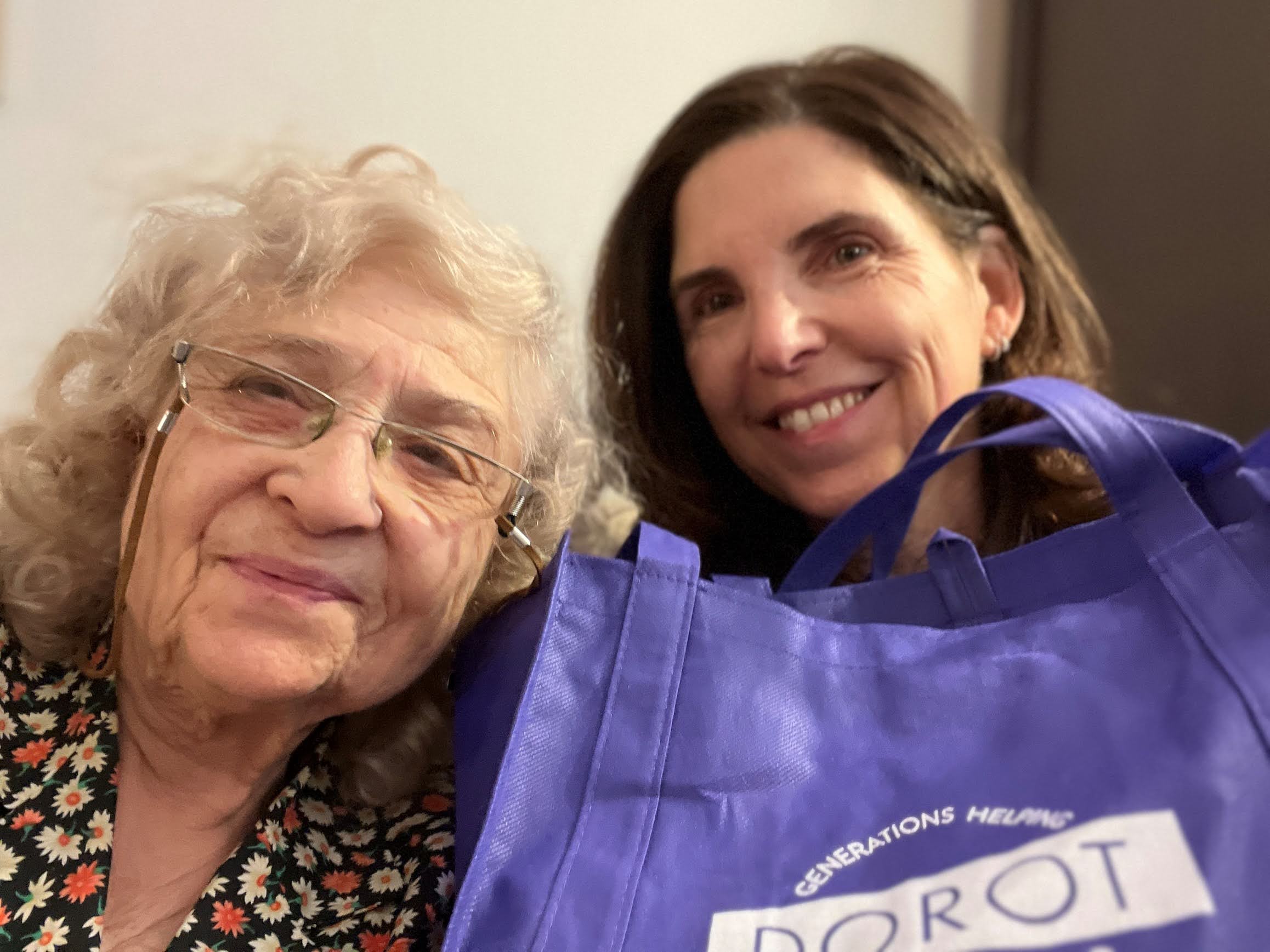 Package Delivery brings older adults and volunteers together to share warmth and companionship.