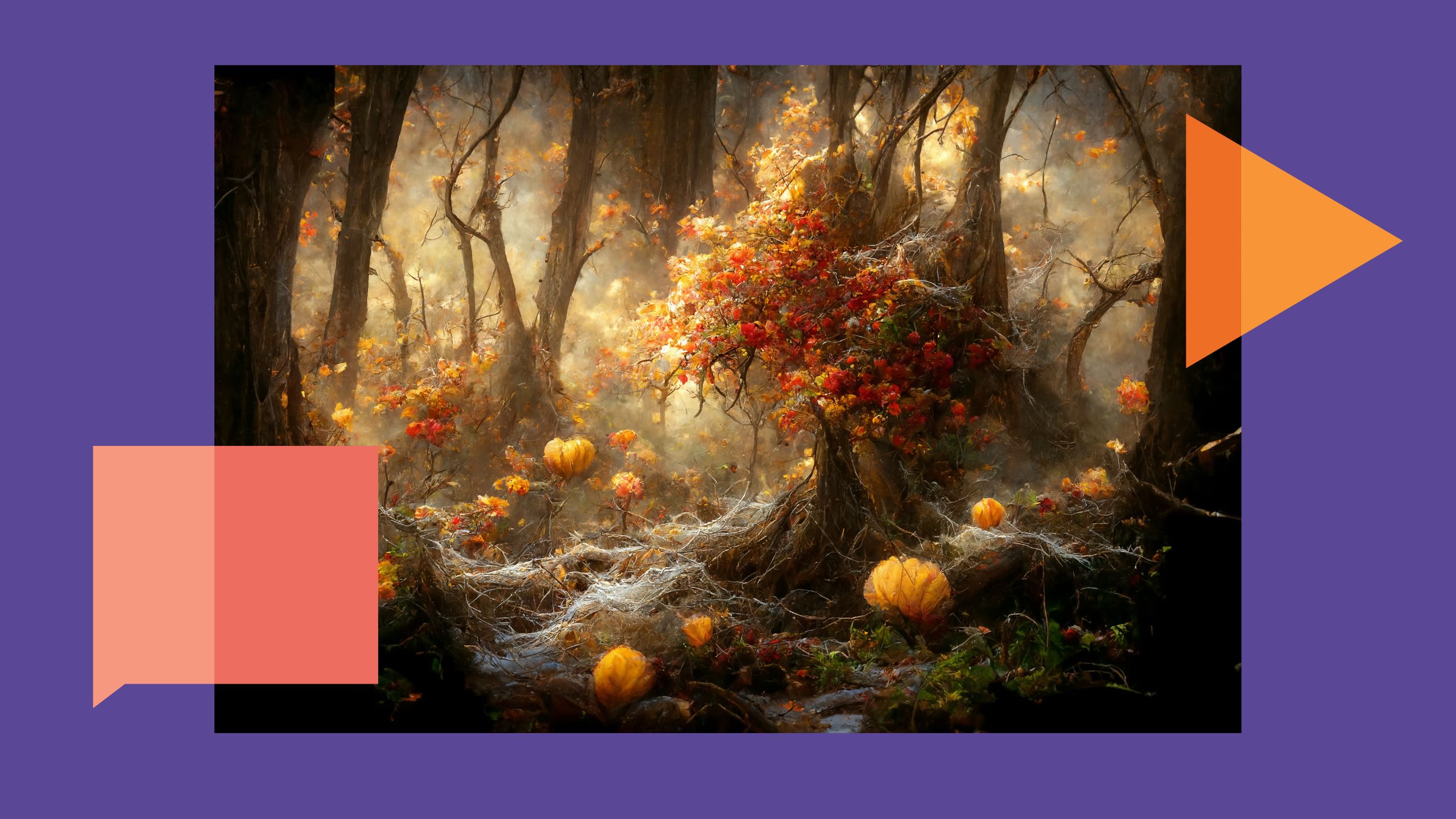 Image of a mystical forest